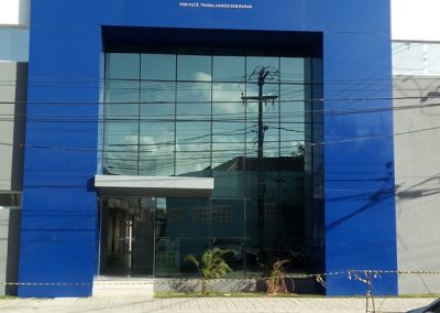 Fachada da Secretaria de Saúde